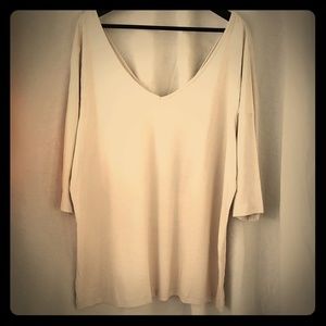 Lane Collection - Deep V Neck Shirt - 3x